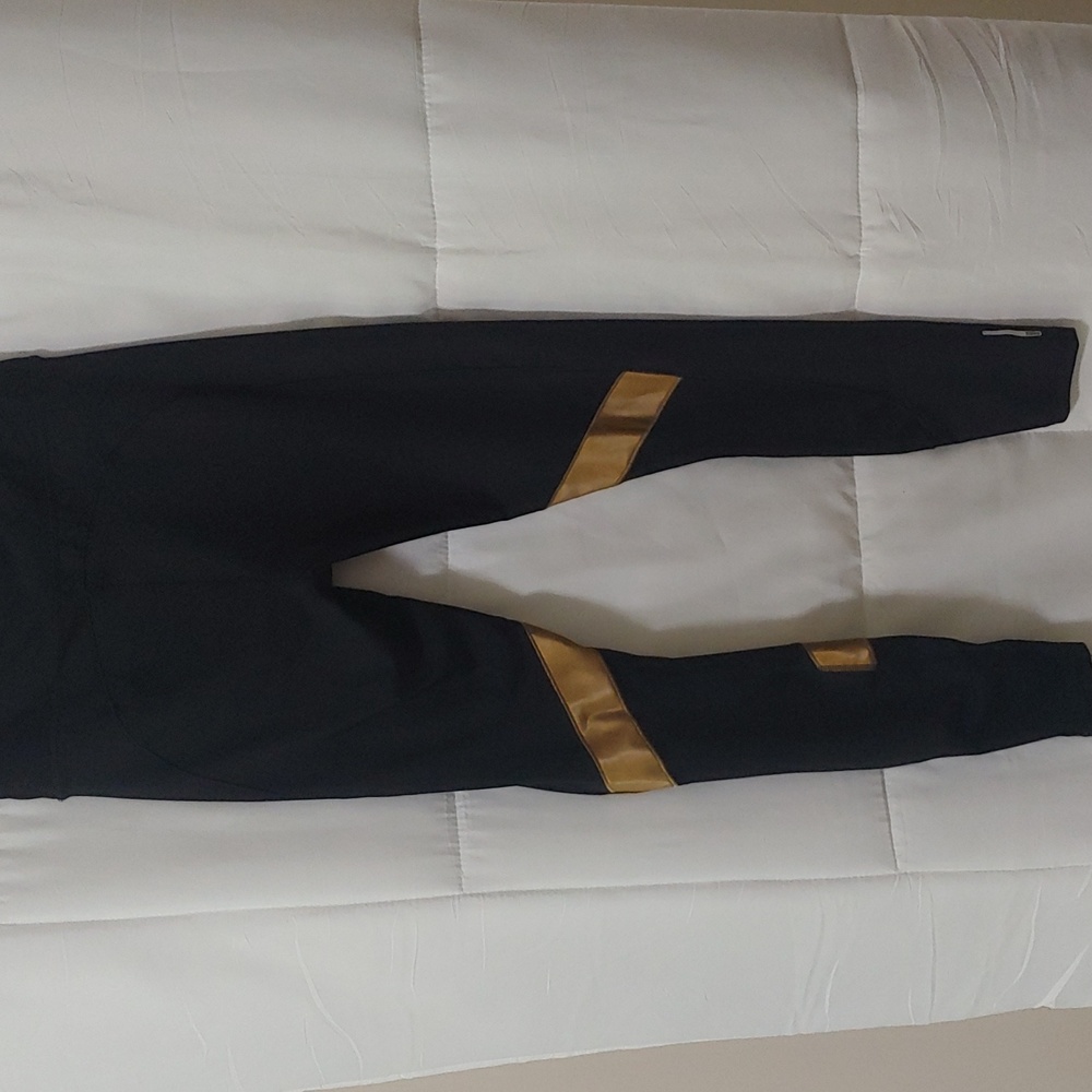 Puma Gold Metal Splash Eclipse High Rise Leggings